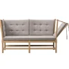 Fredericia Spoke-Back sofa, oak - Fiord 271