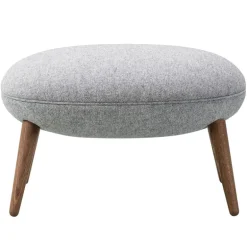 Fredericia Swoon ottoman, Hallingdal 130 - smoked oak