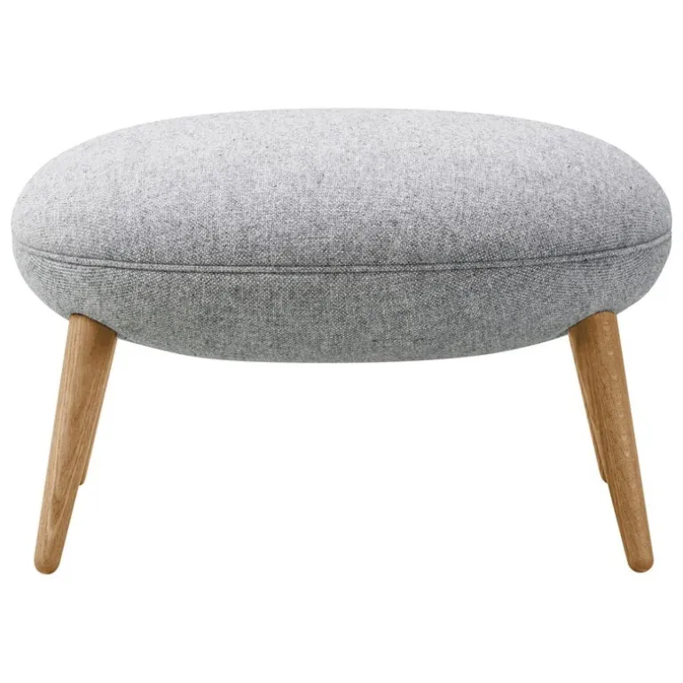 Fredericia Swoon ottoman, Hallingdal 130 - oiled oak