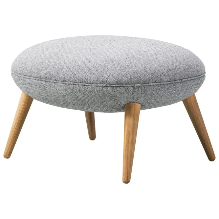 Fredericia Swoon ottoman, Hallingdal 130 - oiled oak