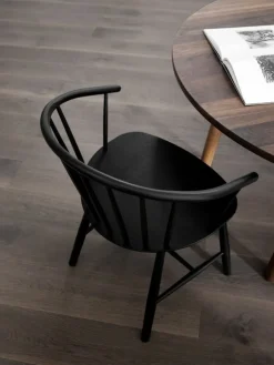 Fredericia Taro dining table, round 120 cm, smoked oak