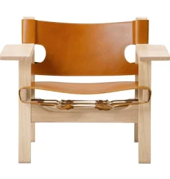 Fredericia The Spanish Chair, cognac leather - soaped oak
