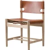 Fredericia The Spanish Dining Chair, cognac leather - soaped oak