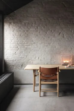 Fredericia The Spanish Dining Chair, cognac leather - oiled oak