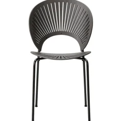 Fredericia Trinidad chair, grey stained and lacquered oak - flint