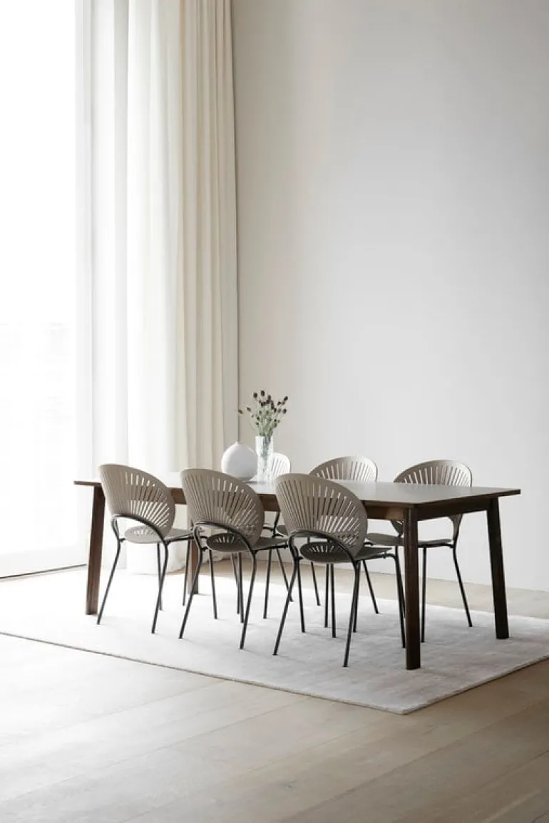 Fredericia Trinidad chair, grey stained and lacquered oak - flint