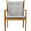 Fredericia Wegner 1788 easy chair, oiled oak - Hallingdal65 130