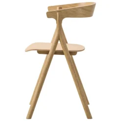 Fredericia Yksi chair, lacquered oak