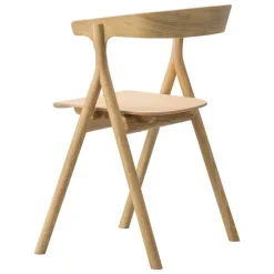 Fredericia Yksi chair, lacquered oak
