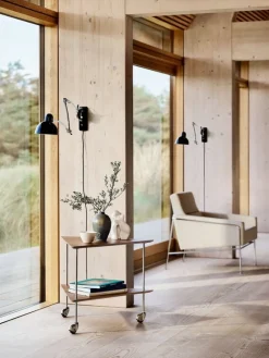 Fritz Hansen AJ Trolley, walnut