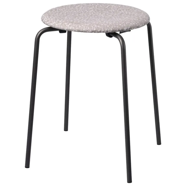 Fritz Hansen Dot stool, grey - beige - white - graphite