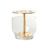 Fritz Hansen Ikebana vase, small, brass
