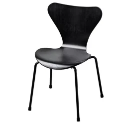 Fritz Hansen Series 7 children's chair, black