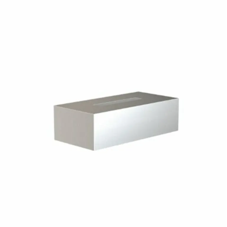Frost Nova2 tissue box, brushed steel