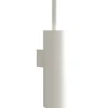 Frost Nova2 toilet brush 2, wall, white
