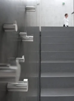 Frost Nova2 wall hook 6, set of 2, polished steel