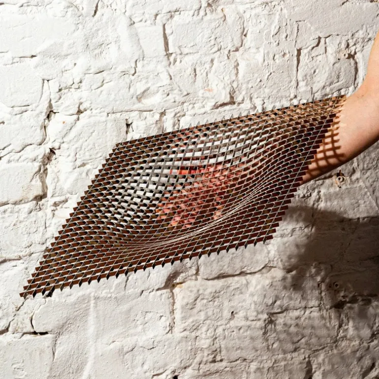 Fundamental Berlin Gravity tray, 36 x 36 cm, stainless steel