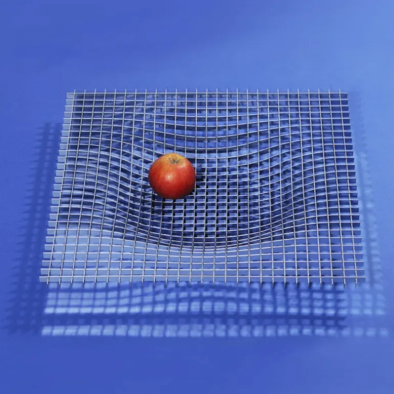 Fundamental Berlin Gravity tray, 36 x 36 cm, stainless steel