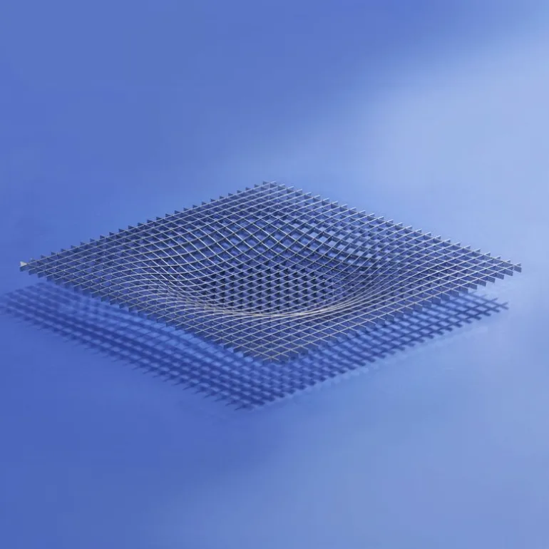 Fundamental Berlin Gravity tray, 36 x 36 cm, stainless steel