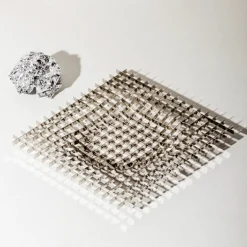 Fundamental Berlin Gravity tray, 20 x 20 cm, stainless steel