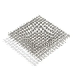 Fundamental Berlin Gravity tray, 20 x 20 cm, stainless steel