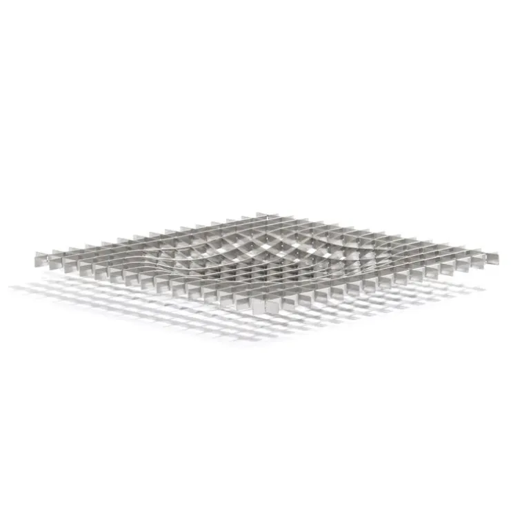 Fundamental Berlin Gravity tray, 20 x 20 cm, stainless steel