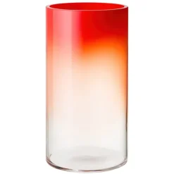 Fundamental Berlin Rise floor vase, racing red
