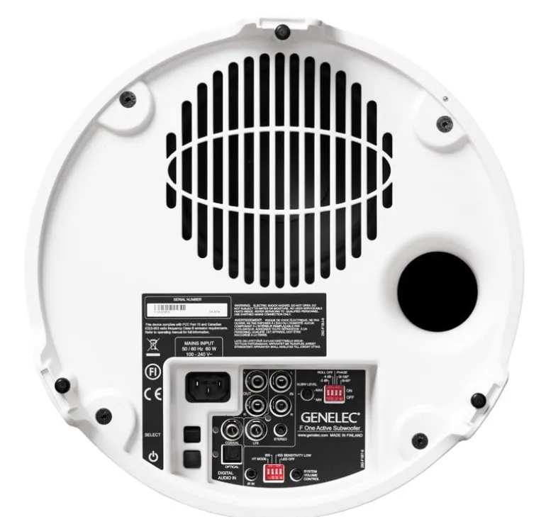 Genelec F One (B) active subwoofer, white
