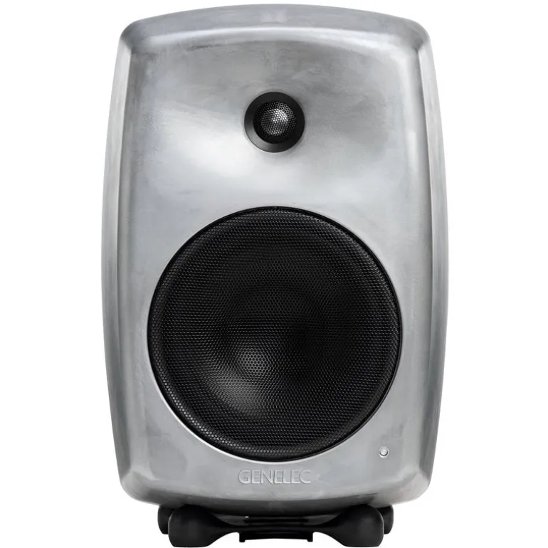 Genelec G Four active speaker, EU 230V, RAW aluminium