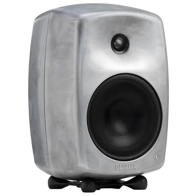Genelec G Four active speaker, EU 230V, RAW aluminium