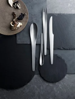 Georg Jensen Arne Jacobsen cutlery set, 24 parts
