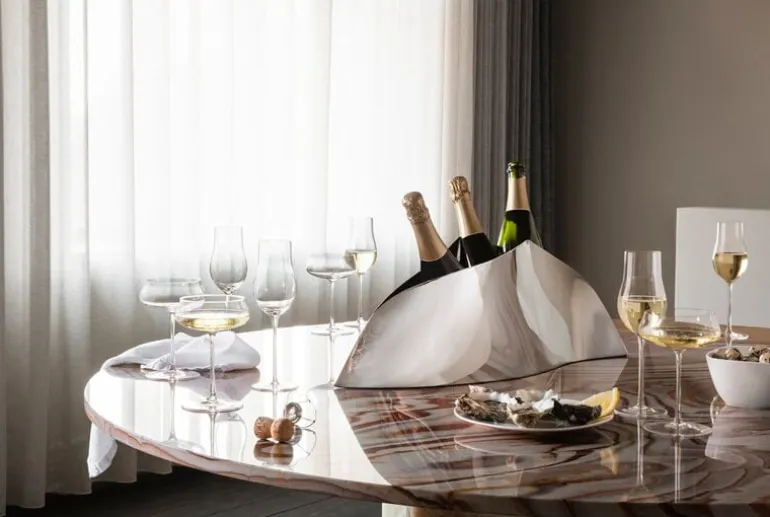 Georg Jensen Bernadotte champagne glass, 6 pcs