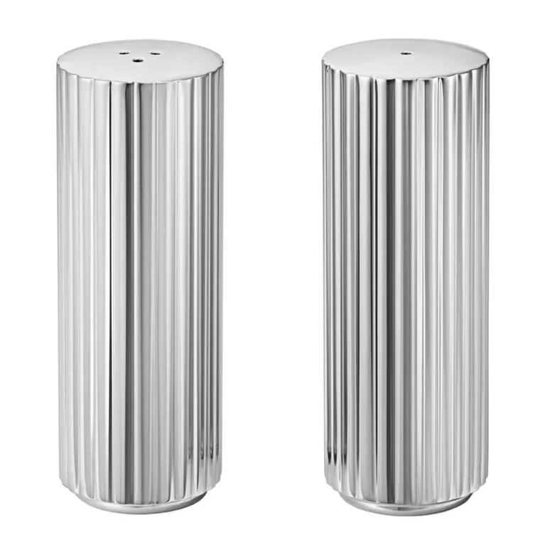 Georg Jensen Bernadotte salt and pepper shaker, 2 pcs