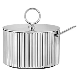Georg Jensen Bernadotte sugar bowl incl. spoon