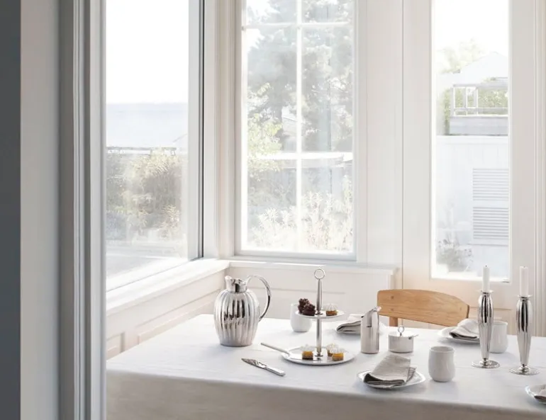 Georg Jensen Bernadotte sugar bowl incl. spoon