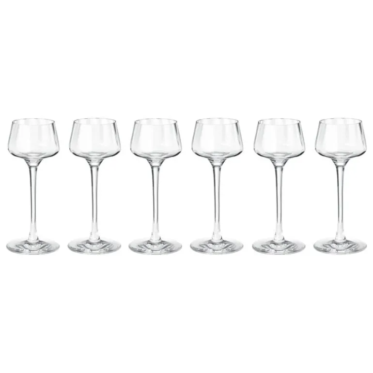 Georg Jensen Bernadotte snaps glass, 6 pcs