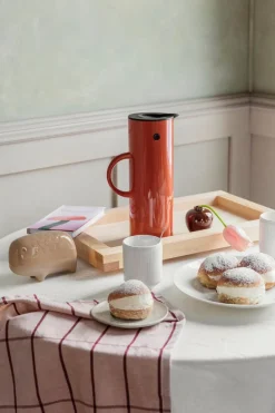 Georg Jensen Bernadotte thermo mug, 2 pcs, porcelain