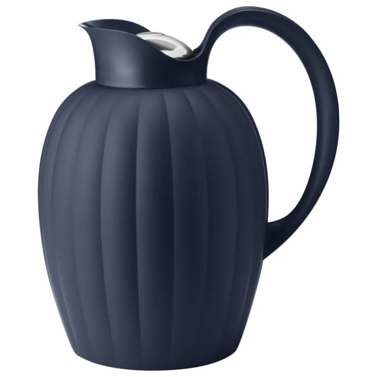 Georg Jensen Bernadotte thermo jug, 1 L, midnight blue
