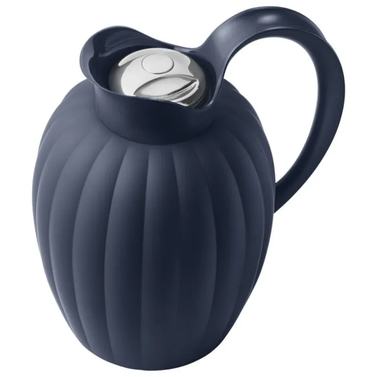 Georg Jensen Bernadotte thermo jug, 1 L, midnight blue