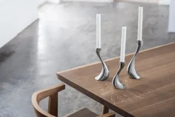Georg Jensen Cobra candlestick, 3 pcs