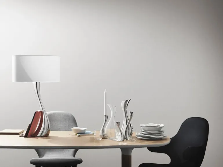 Georg Jensen Cobra candlestick, 2 pcs