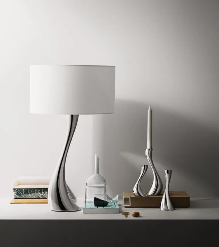 Georg Jensen Cobra table lamp, medium, white