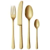 Georg Jensen Copenhagen cutlery set 16 pcs, gold colour stainless steel