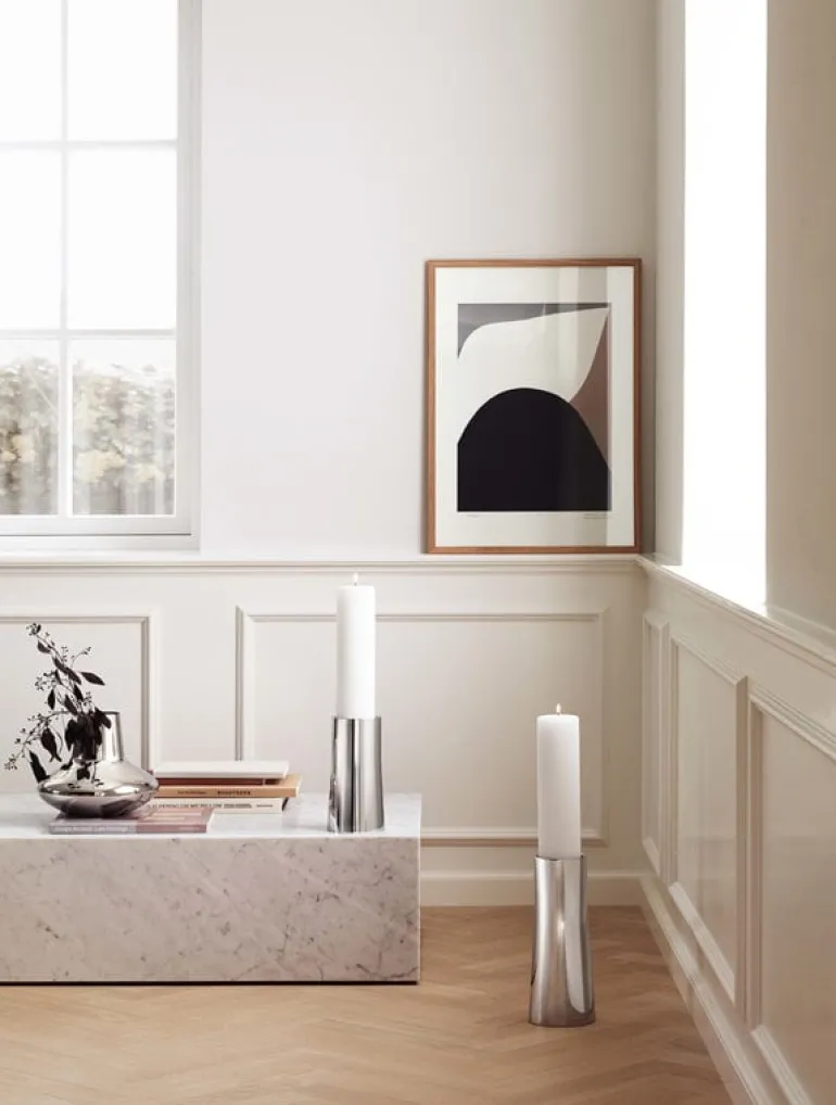 Georg Jensen HK vase, steel, large