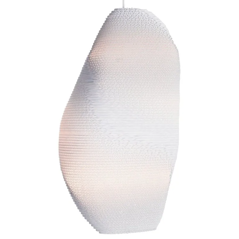 Graypants Denny pendant, white