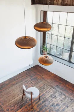 Graypants Disc16 pendant, natural