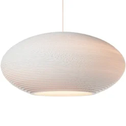 Graypants Disc24 pendant, white