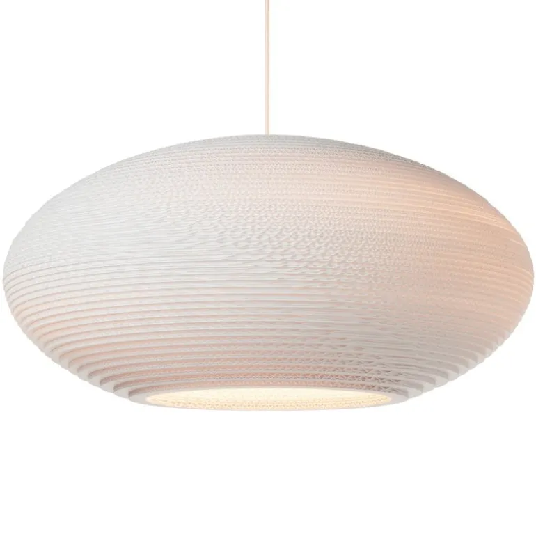 Graypants Disc24 pendant, white