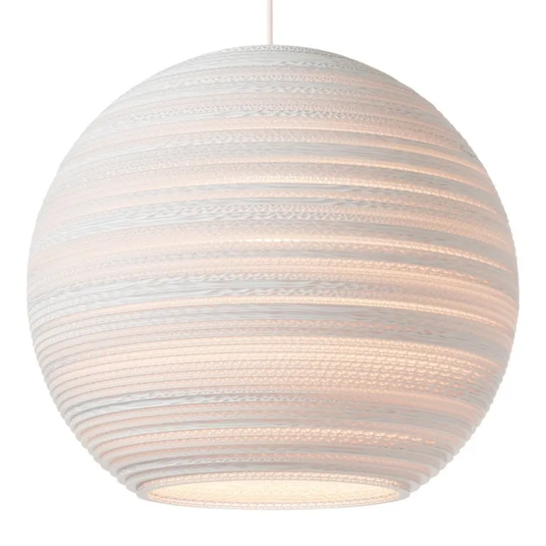 Graypants Moon18 pendant, white