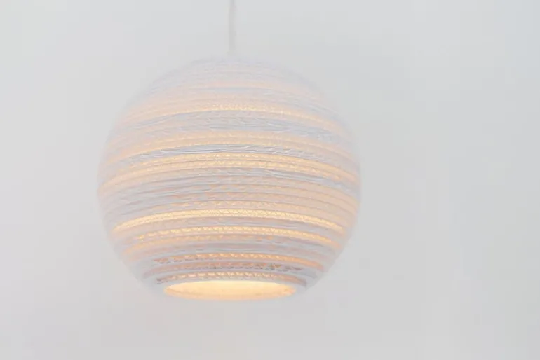 Graypants Moon18 pendant, white